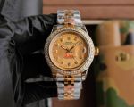 ROLEX Replica Diamond Bezel 8215 Automatic Movement Week Log  40MM Watch